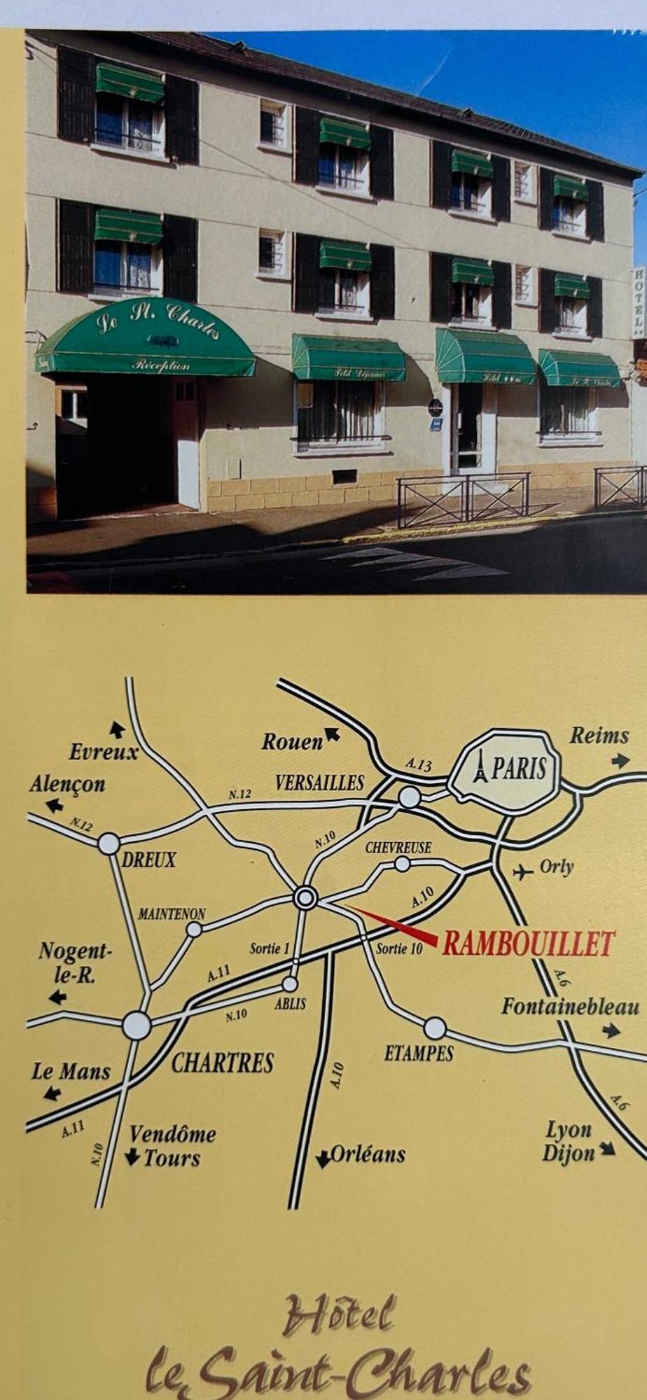 Hotel Saint - Charles Rambouillet Ngoại thất bức ảnh